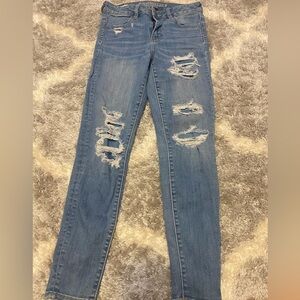 American Eagle High Rise Jegging Jeans